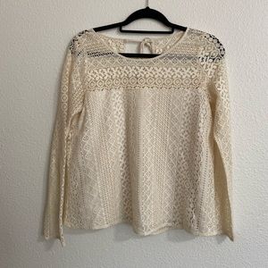 Hollister lace top